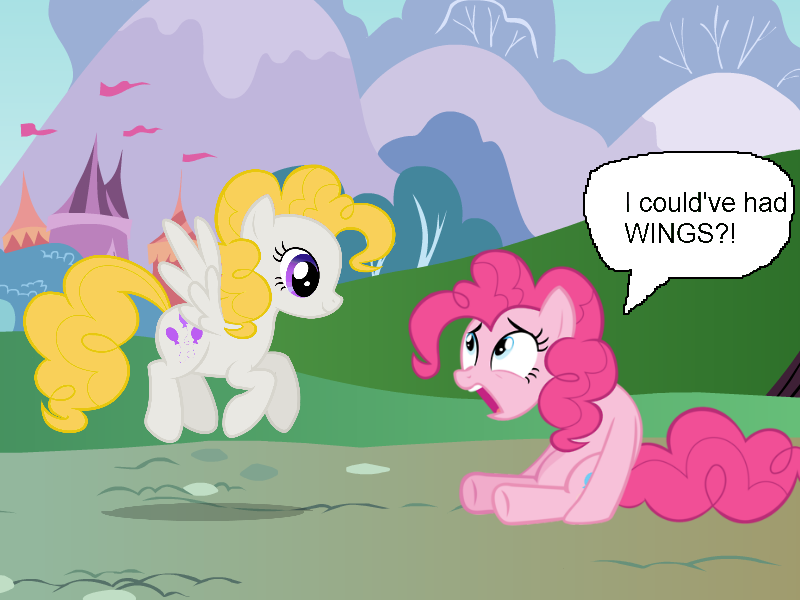 Pinkie Pie's reaction to Surprise! Being her original 