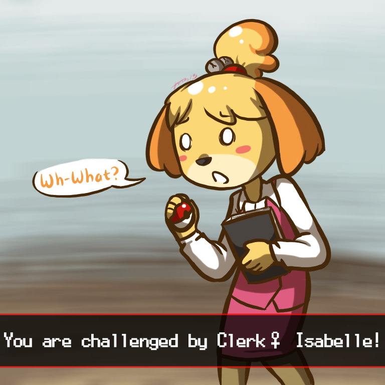 Isabelle Animal Crossing New Leaf Parody