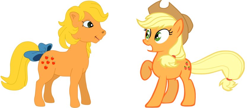 Applejack Meets Applejack - Visual Fan Art - MLP Forums