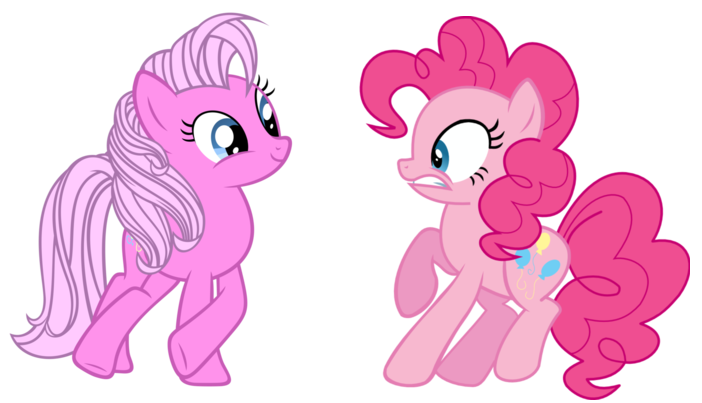 Pinkie Pie meets Pinkie Pie - Visual Fan Art - MLP Forums