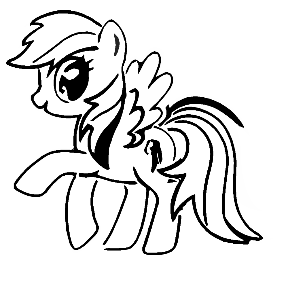 My Little Pony Pumpkin Template New Concept