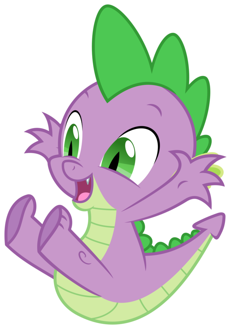 my little pony spike drawing