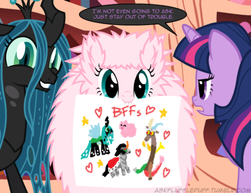 queen chrysalis and fluffle puff coloring pages - photo #18