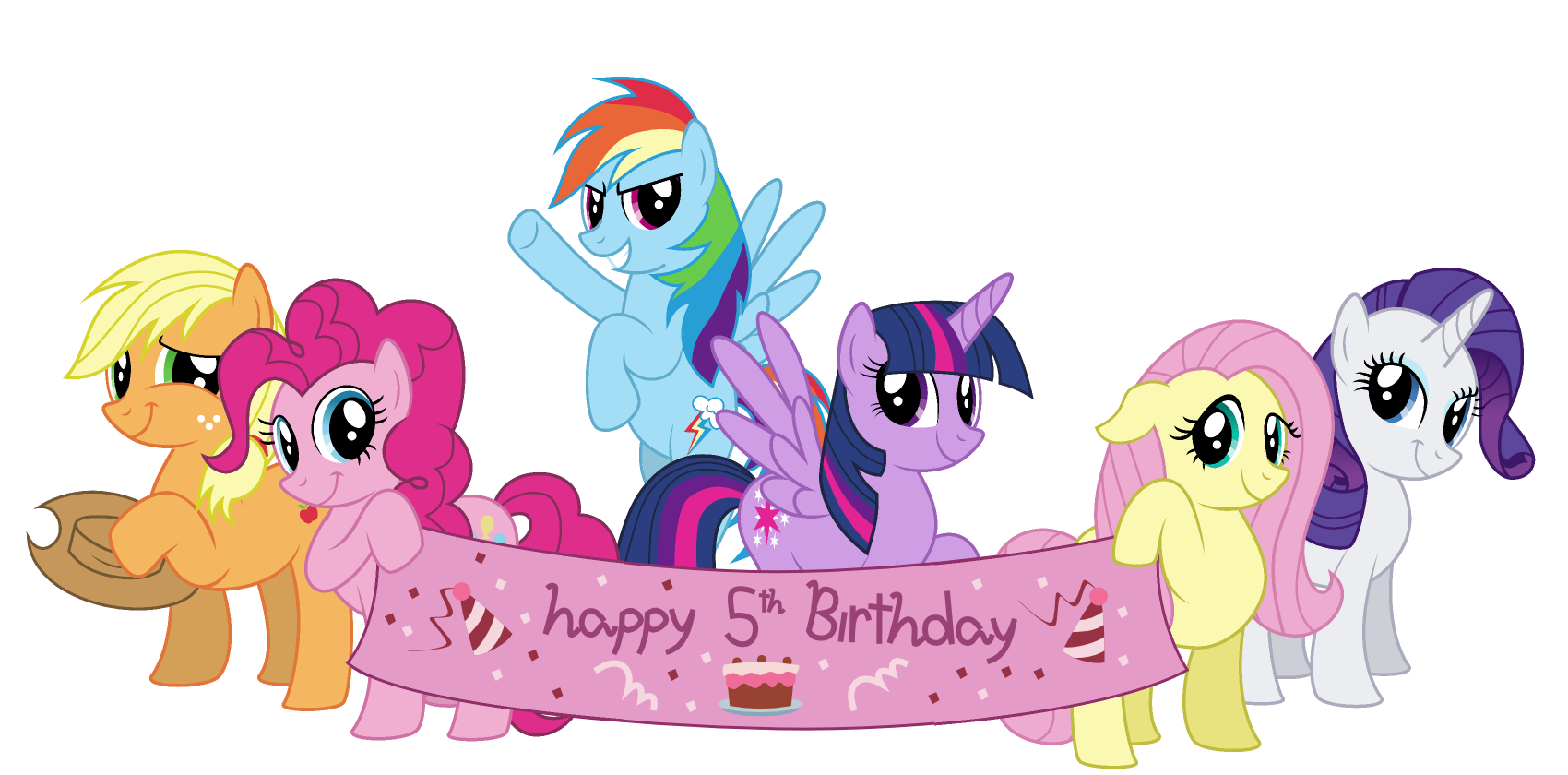 Happy 5th birthday, MLP:FiM! - Visual Fan Art - MLP Forums