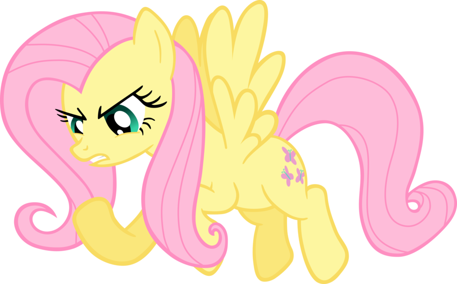 angry_fluttershy_vector_for_team_5_by_th