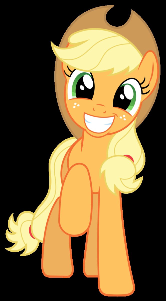 mlp__very_happy__and_adorable__applejack