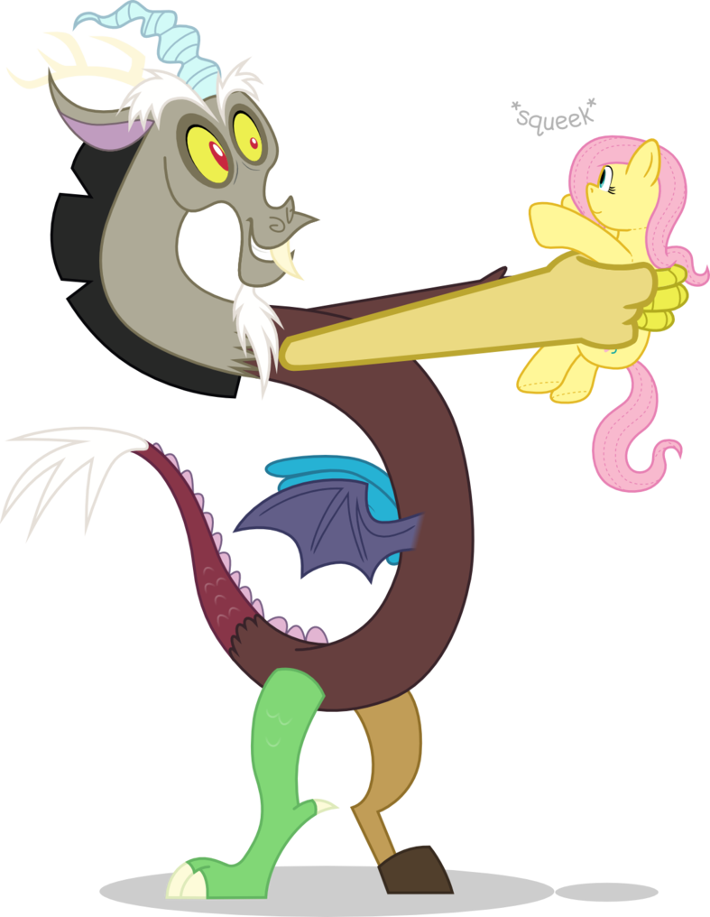 discord_purchases_fluttershy_by_mattyhex