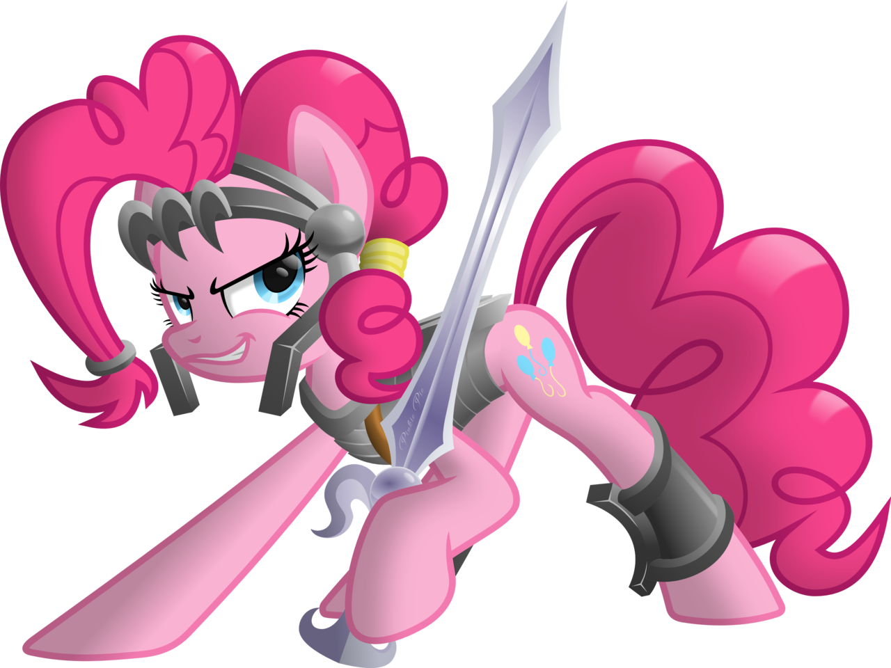 pinkie_pie_the_warrior_by_ratchethun-d5n