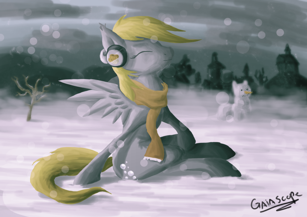 derping_in_the_snow_by_gaiascope-d5kw1pf