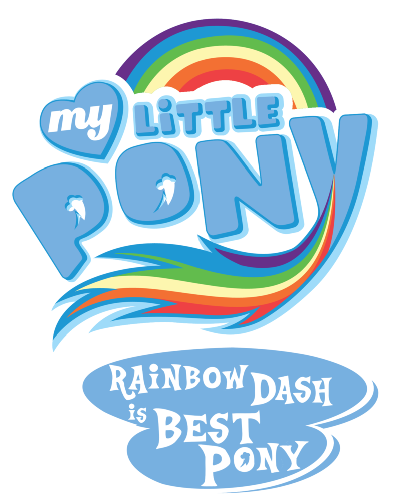 fanart___mlp__my_little_pony_logo___rain
