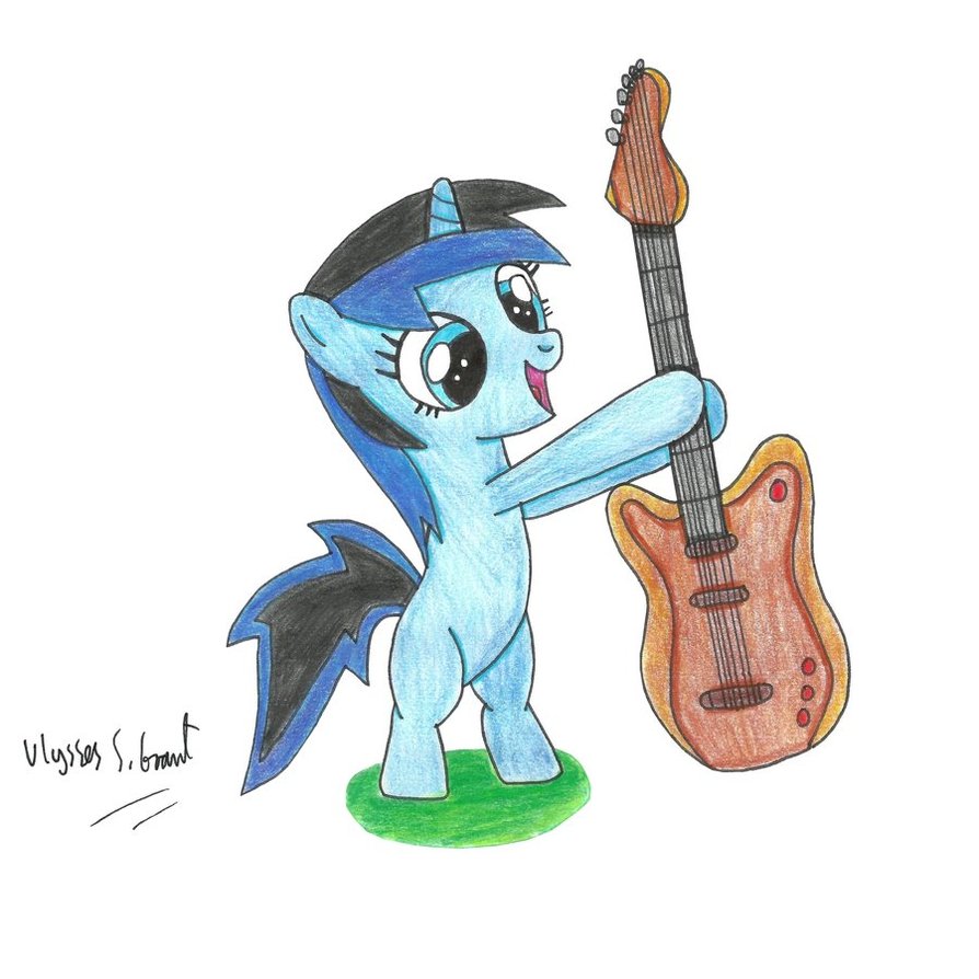 filly_pepper__s_first_guitar_by_ulyssesg