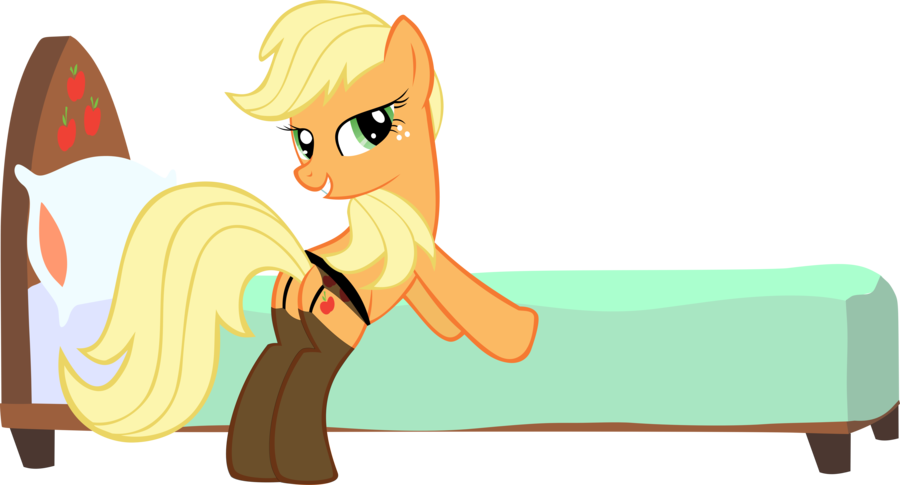 applejack_in_stockings_by_up1ter-d4t98tq