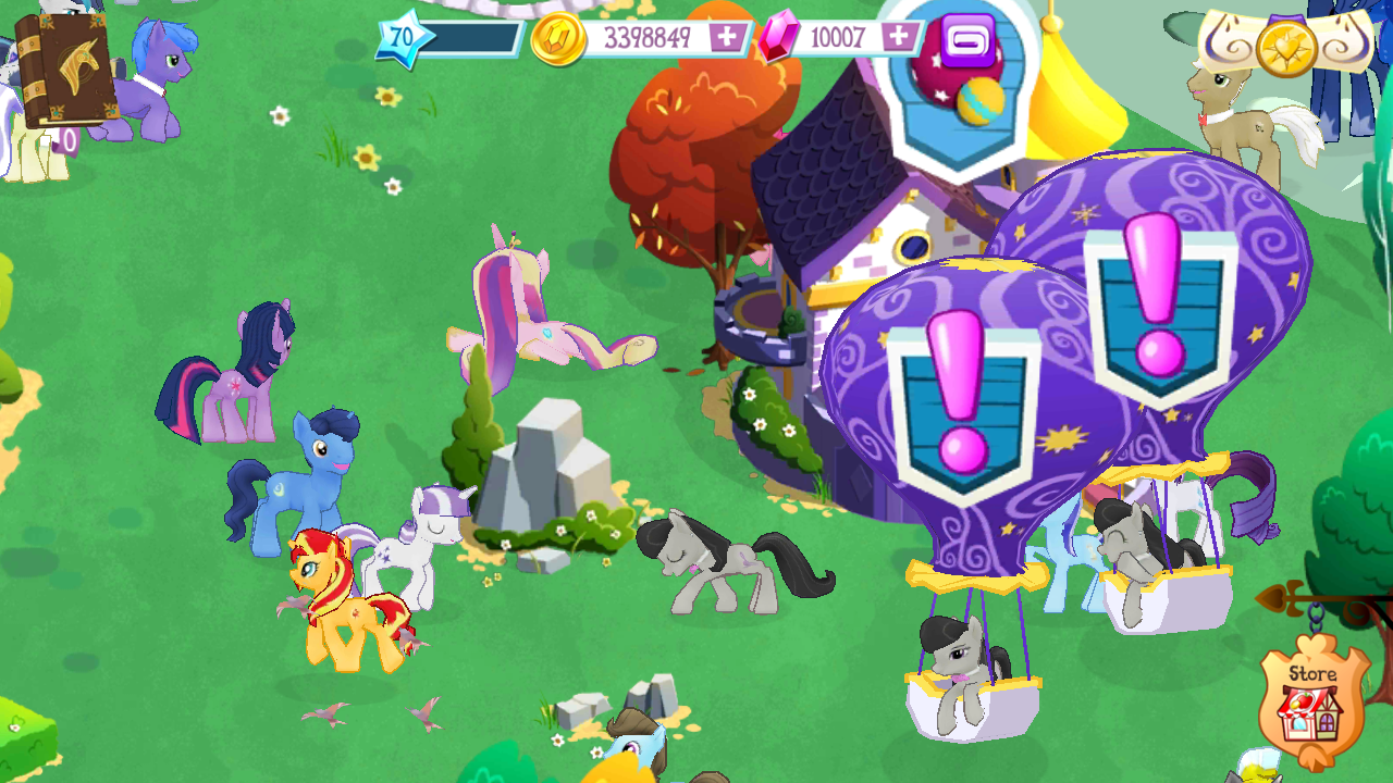 no touching my little pony game