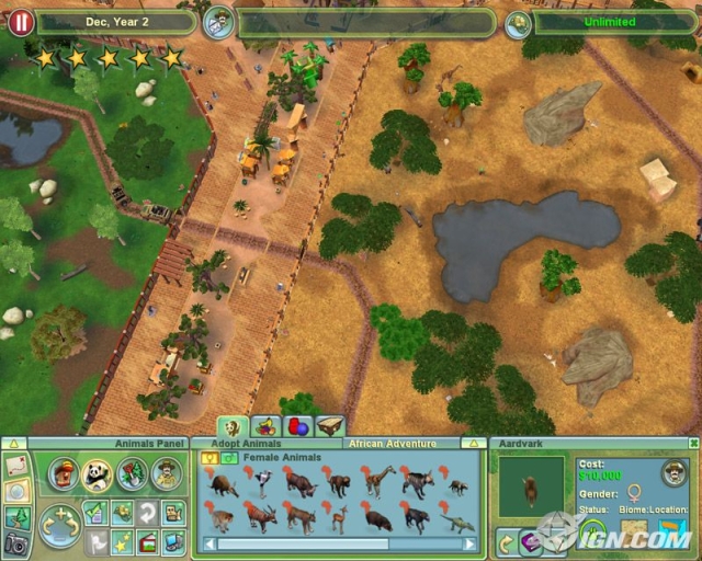  Zoo Tycoon 2 Endangered Species Expansion Pack : Video Games