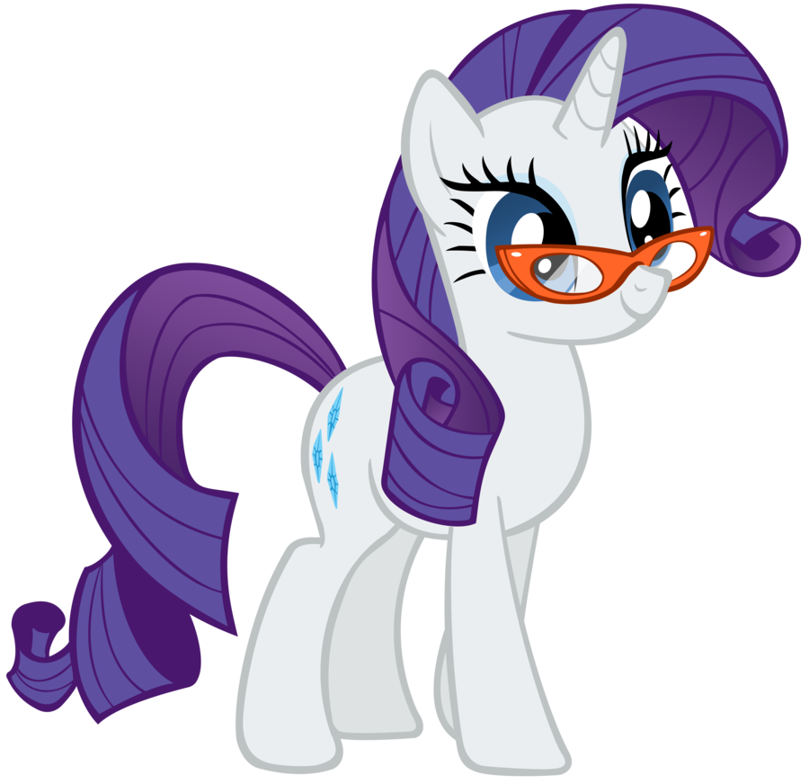 rarity_with_glasses_vector_by_thedarklor
