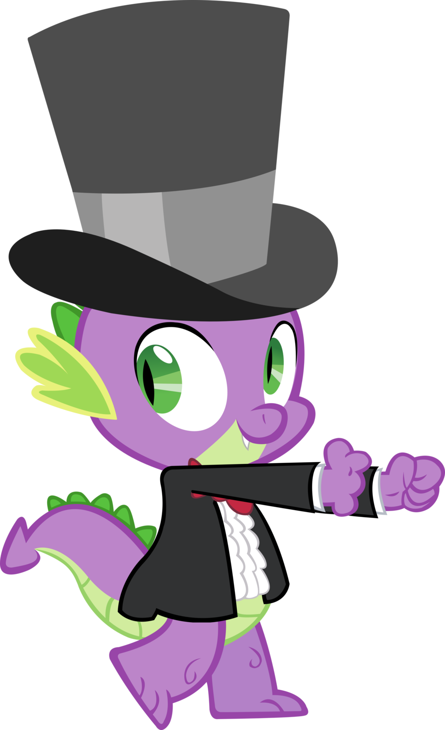 spike_in_a_tuxedo_dancing_by_sapoltop-d4
