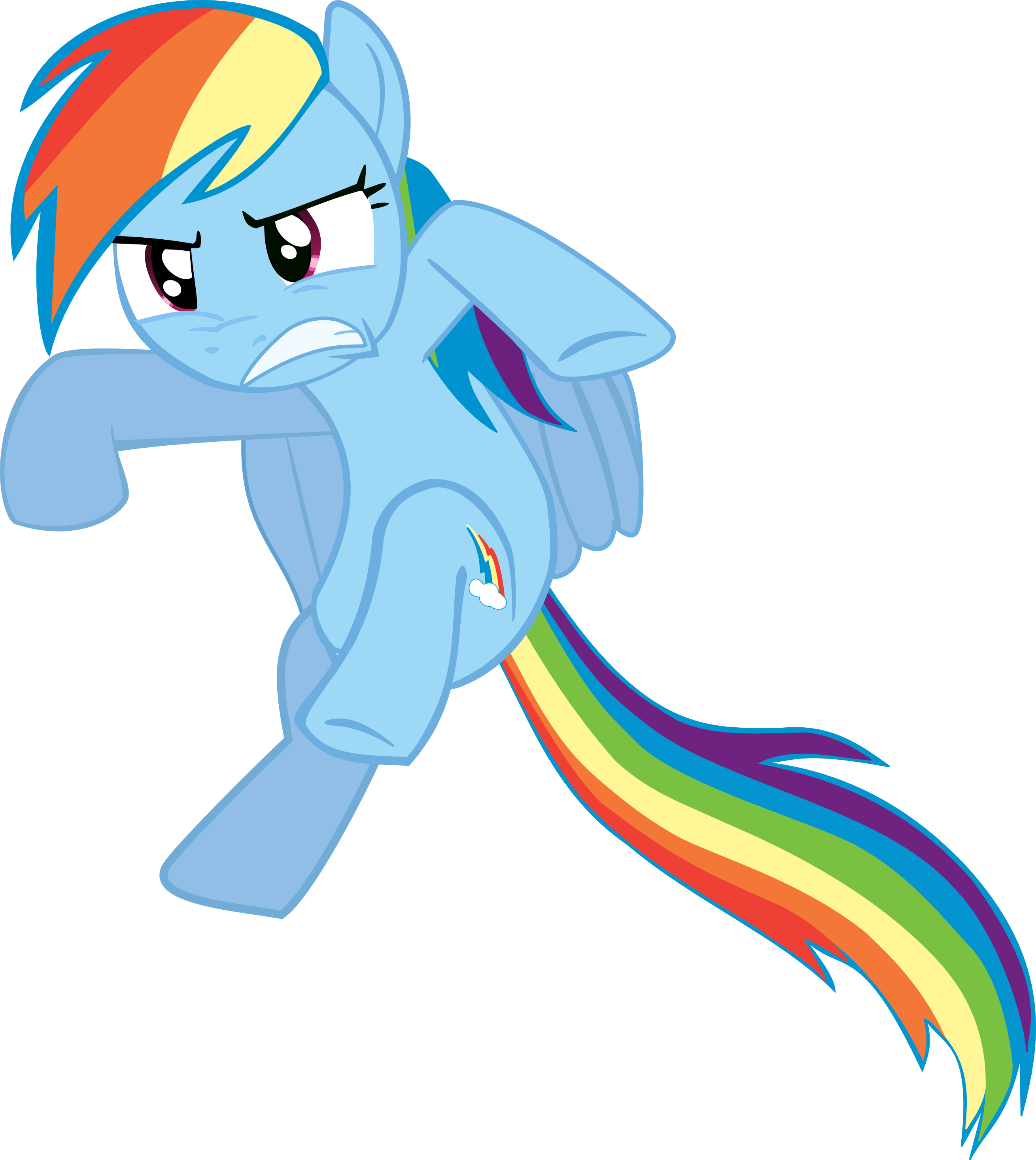 rainbow_dash_ready_to_fight_vector_by_fa