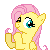 clapping_pony_icon___fluttershy_by_tarit