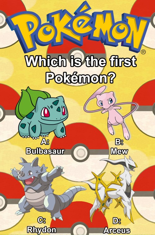 Which-is-the-first-Pokemon-Ever-Made-e13