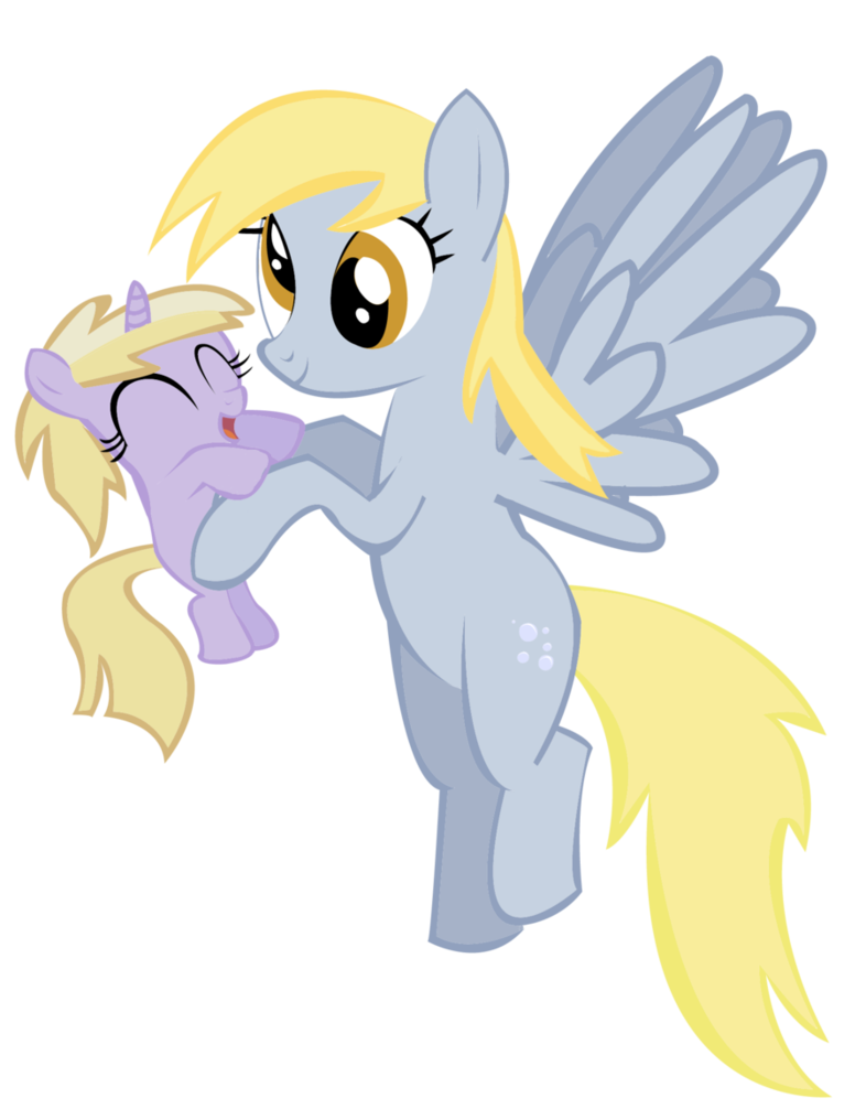 derpy_hooves_and_dinky_by_joemasterpenci