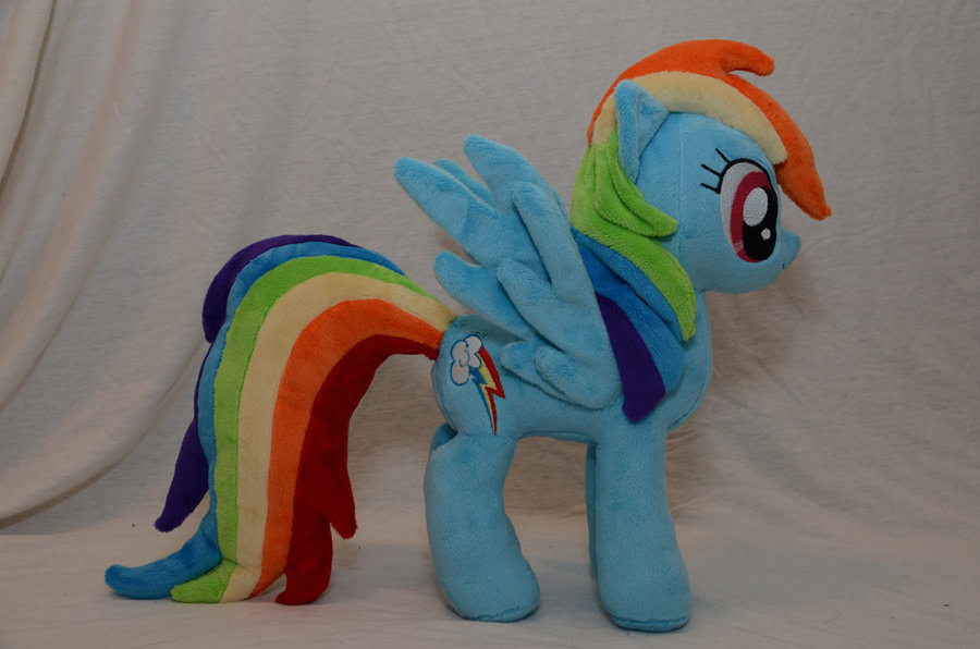 rainbow dash plush toy