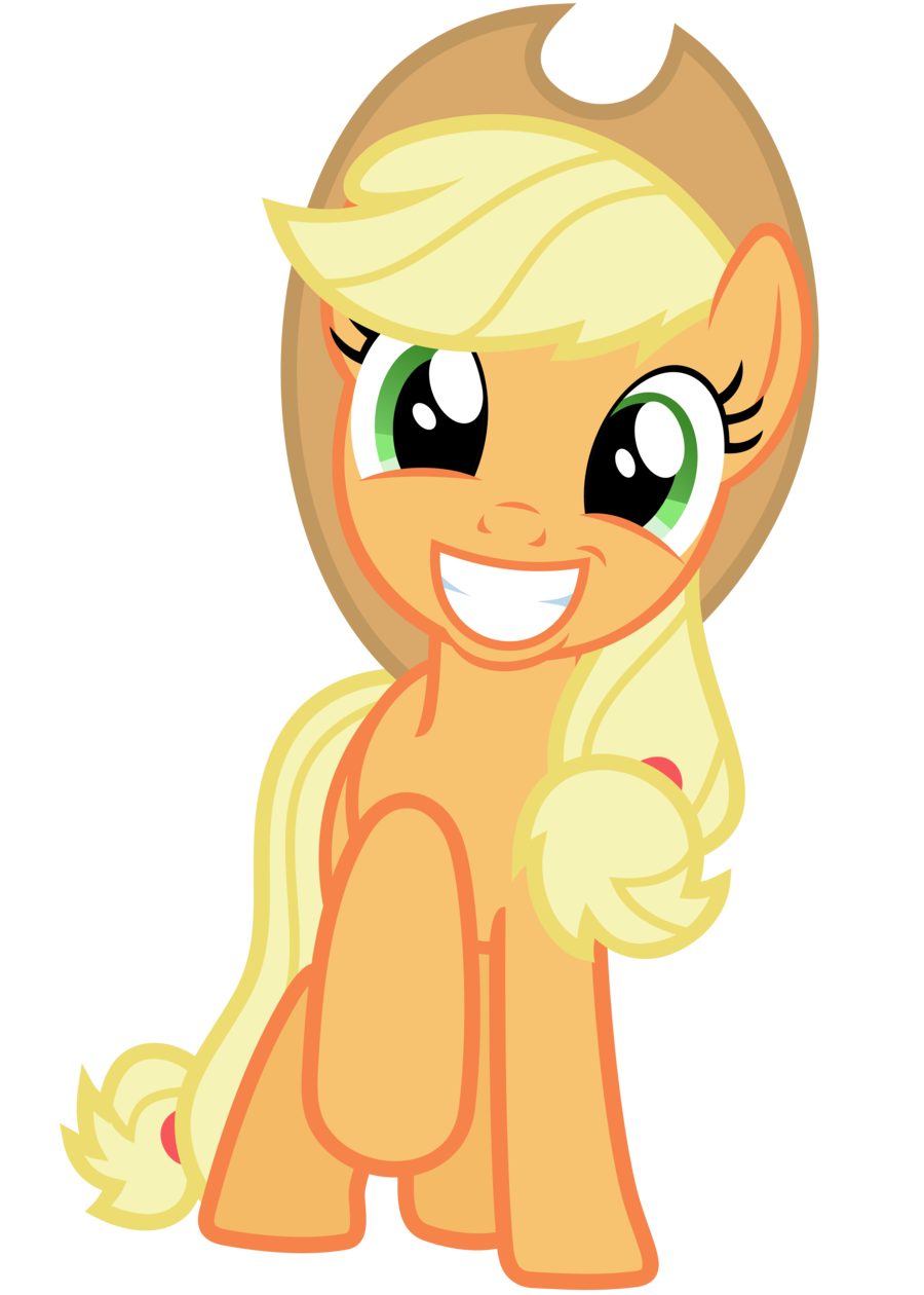 Applejack_vector_hey_there_partner_by_an