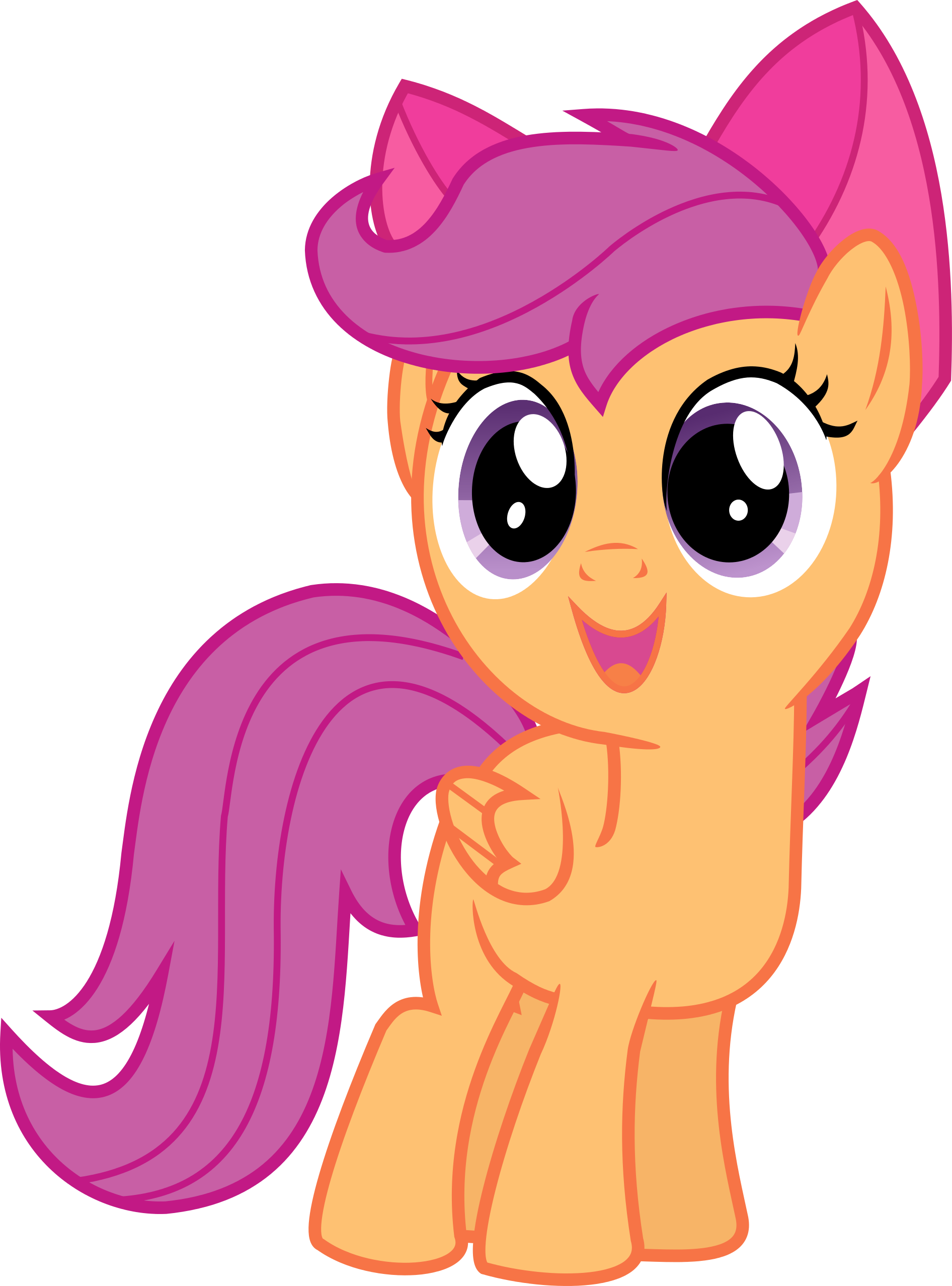 _svg___vector___mlp_scootaloo_s_adorable