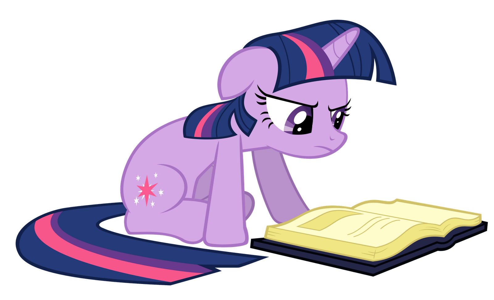 Twilight_Sparkle_reading_vector.png