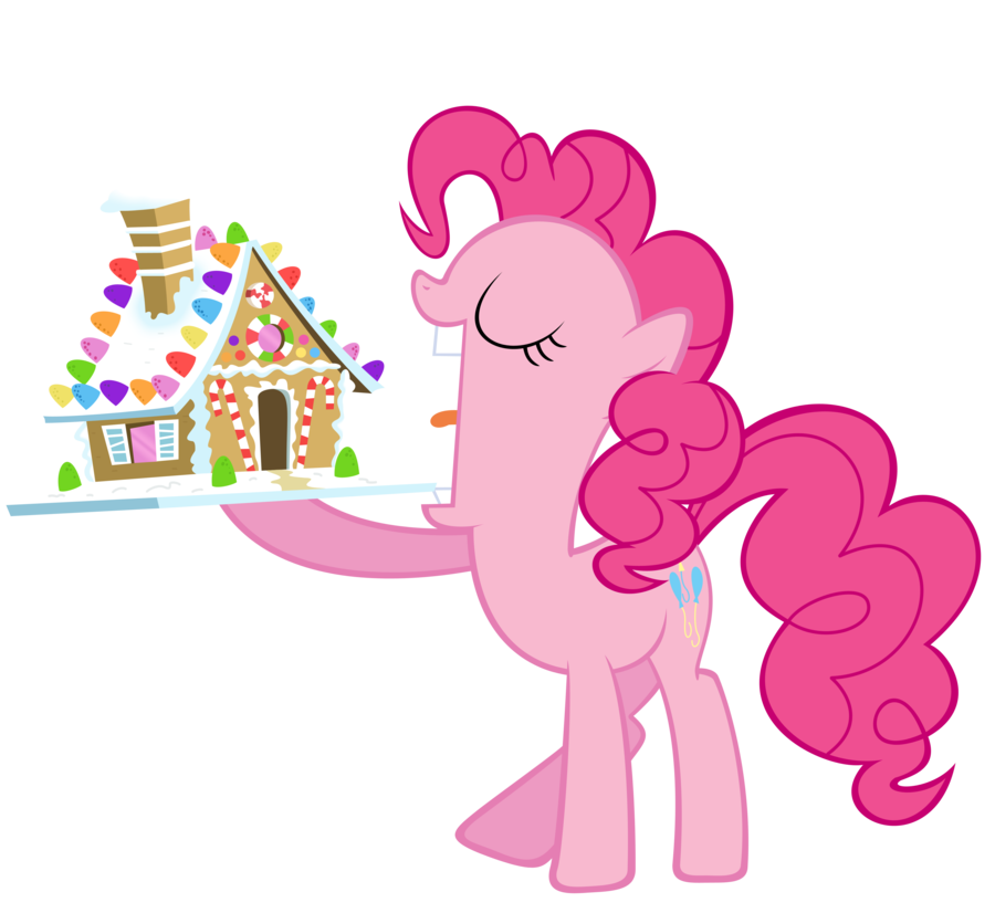 pinkie_pie_and_her_gingerbread_house_by_