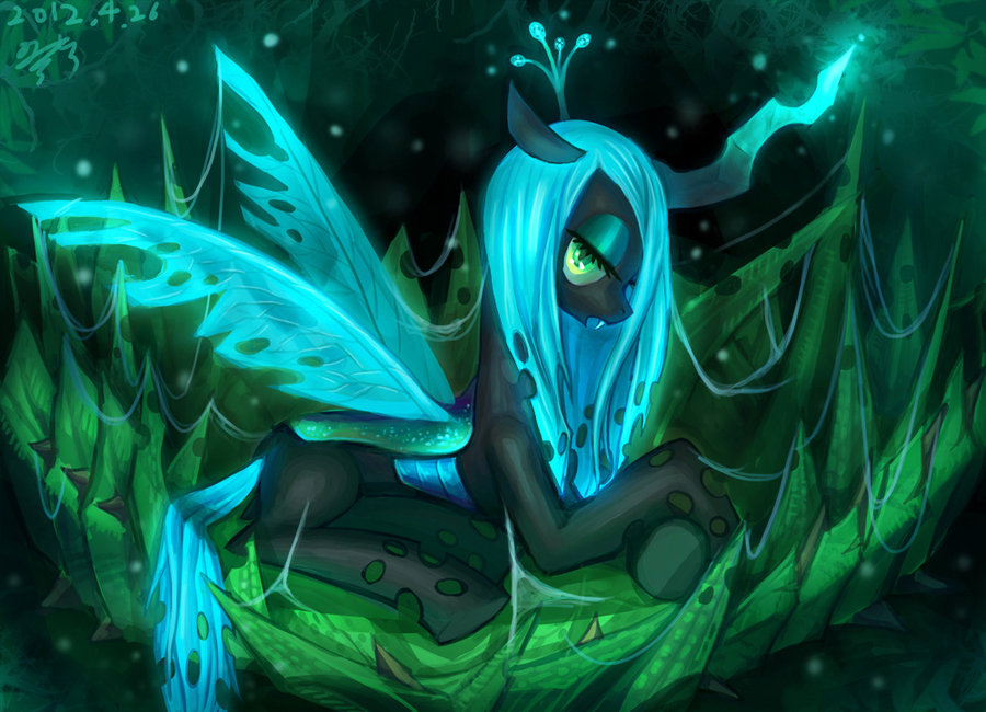 mlp_beautiful_queen_chrysalis_by_pmo0908