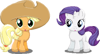 filly_applejack_and_rarity_by_rockingsco