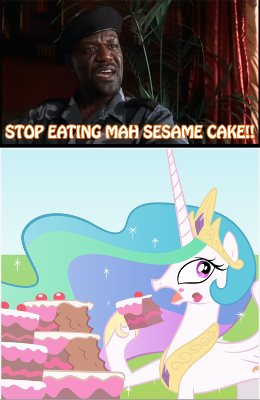 celestia__stop_eating_mah_sesame_cake___