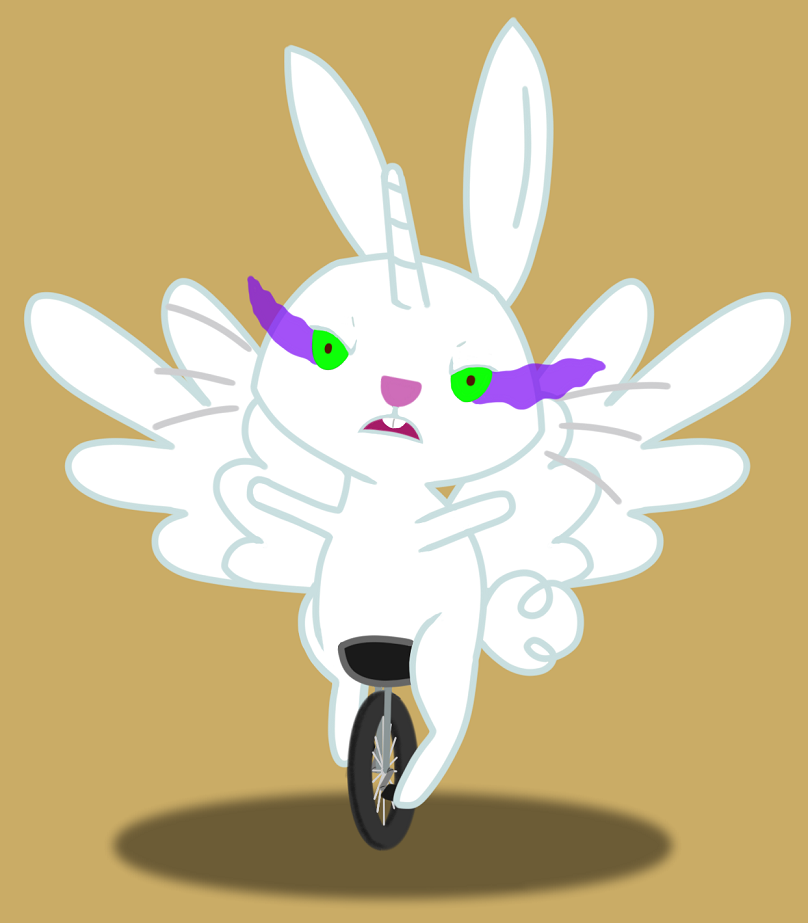 corrupt_alicorn_angel_bunny_riding_a_uni
