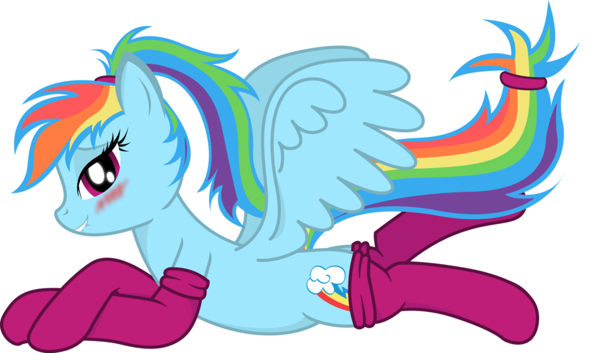 rainbow_dash_with_ponytails_in_socks_by_