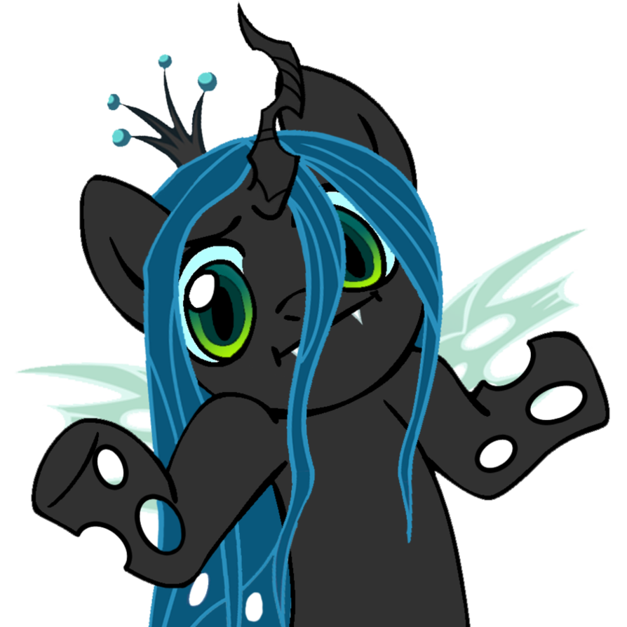 queen_chrysalis_shrug_by_ultimateultimat