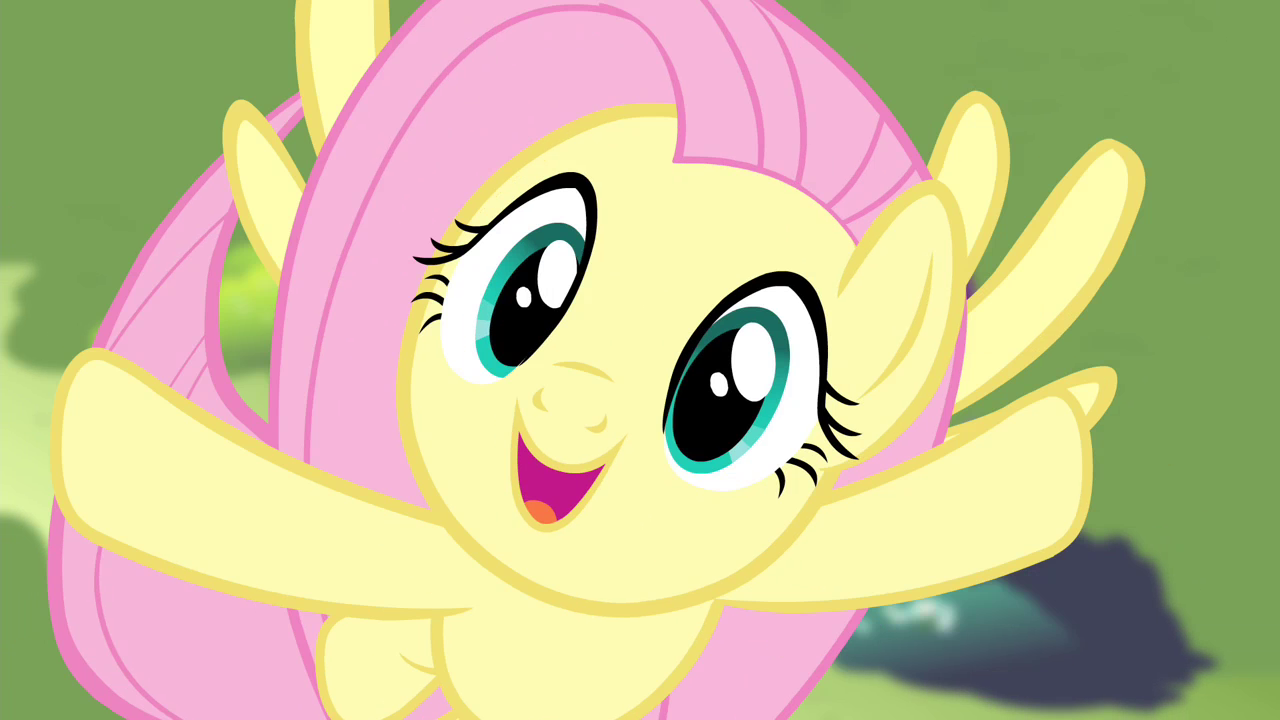 Fluttershy_singing_while_flying_up_S4E14