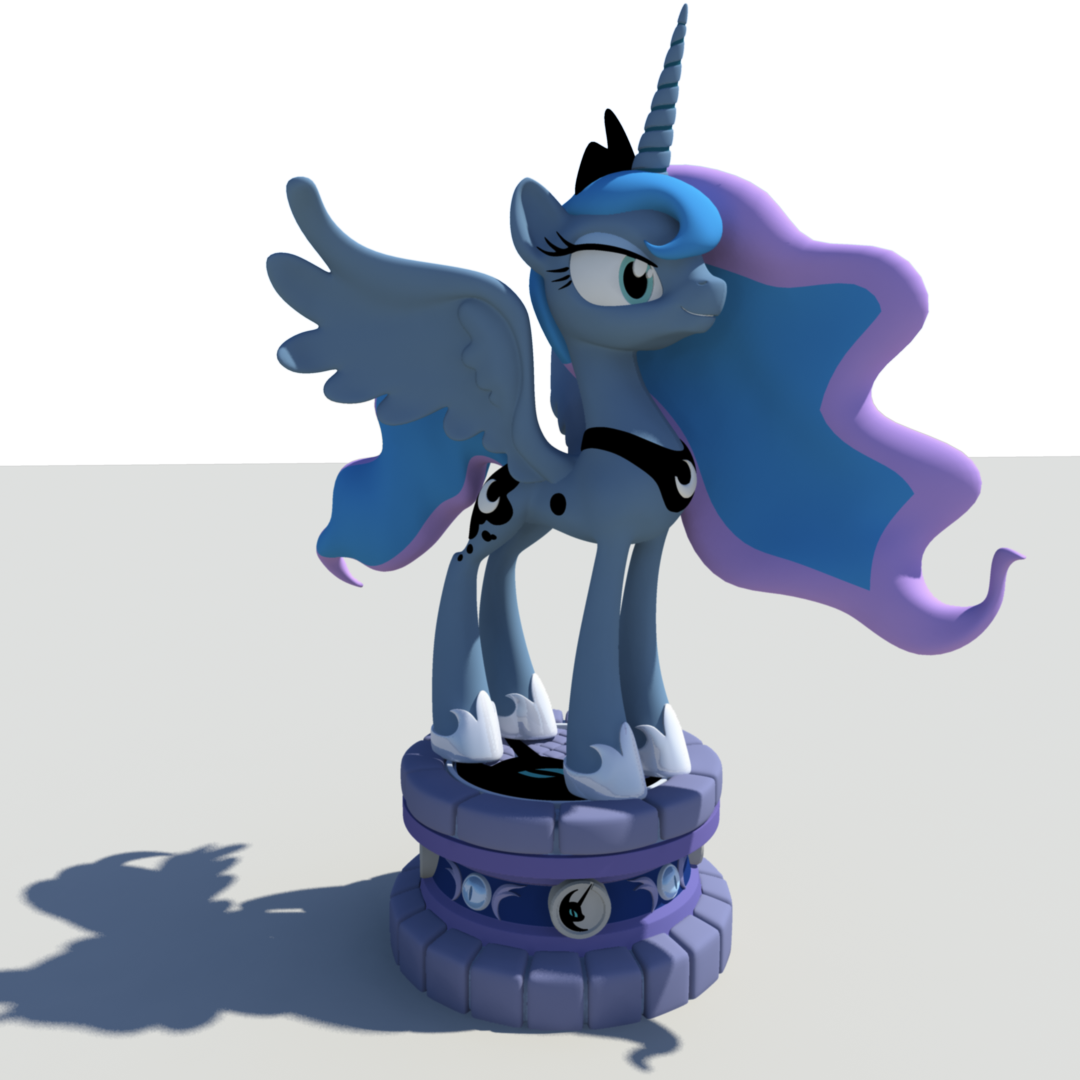Princess Luna Action figure (fully articulated) - Miscellaneous Fan Art