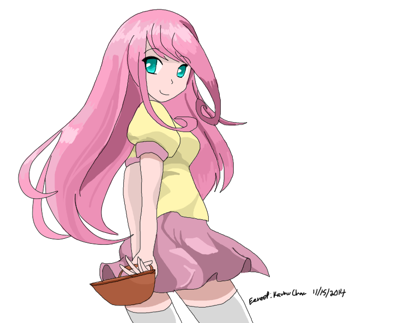 765805__safe_solo_fluttershy_humanized_a