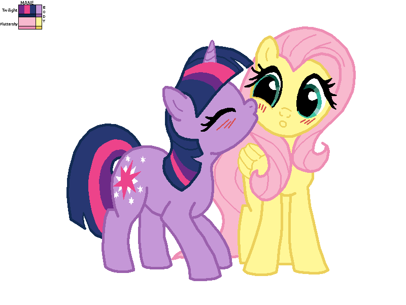 twilight_sparkle_and_fluttershy___recolo