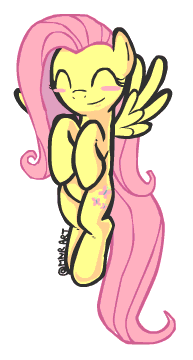 fluttershy_by_mnrart-d5uope5.gif