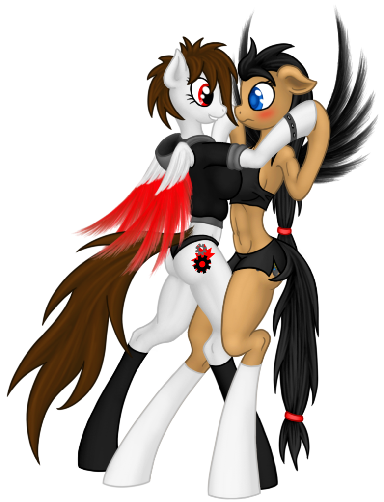 mlp_anthro___roxy_and_keana___oc_request