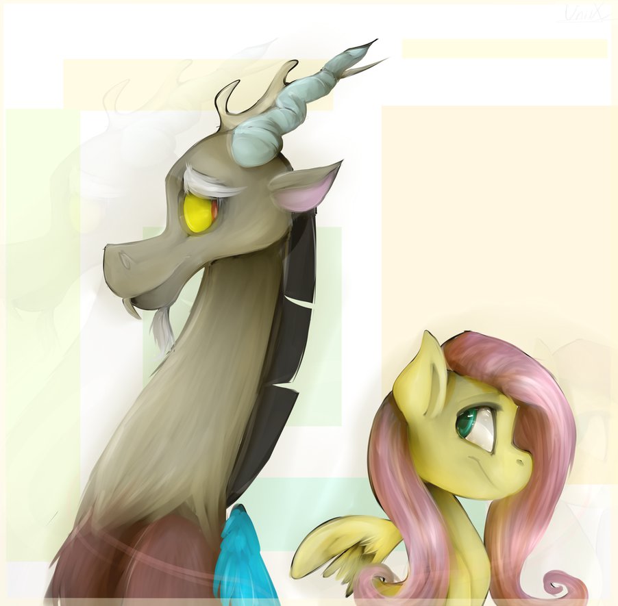 fluttershy_and_discord_by_unilx-d7lwvhe.