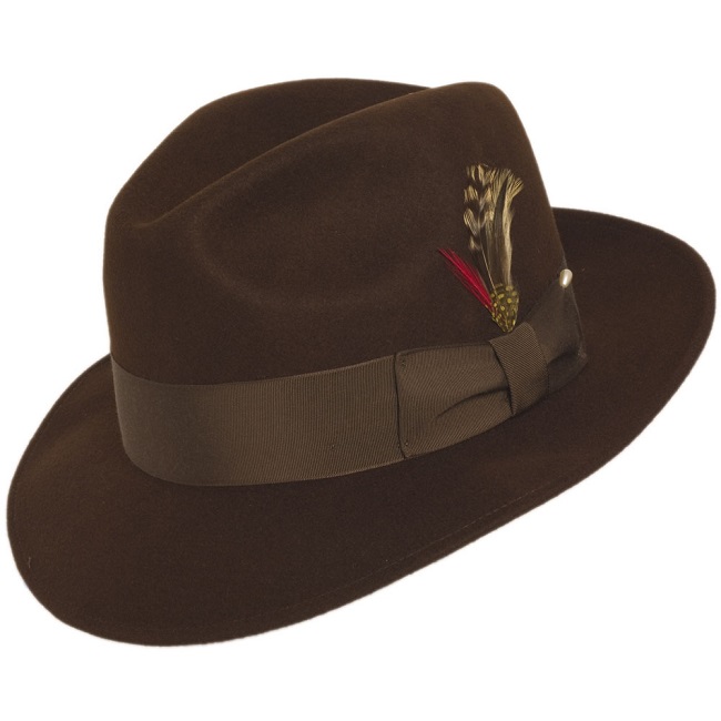 mens-brown-fedora-hat-100-wool-untouchab