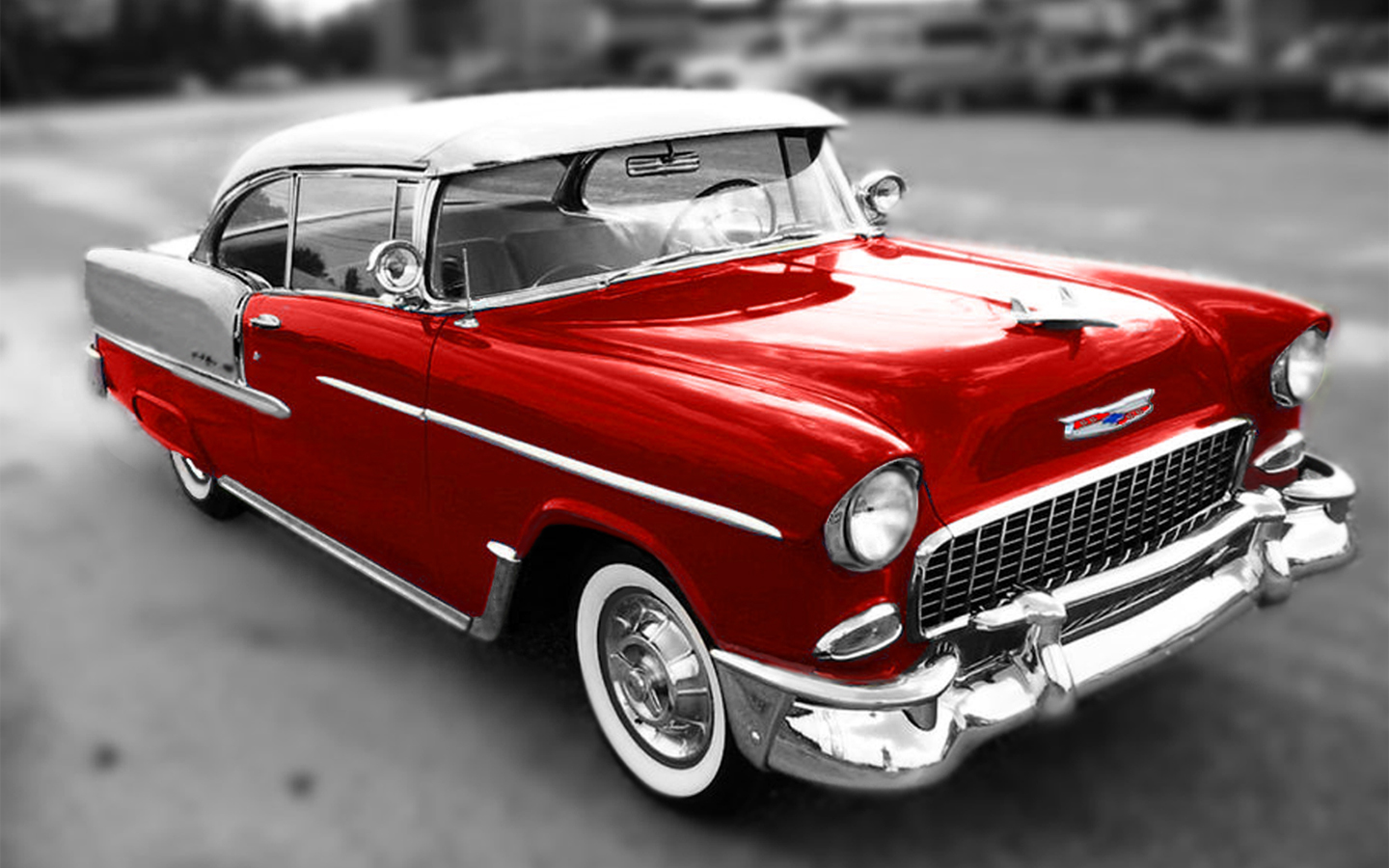 1957_Chevy_Bel_Air_Red_Finish_by_cheesco