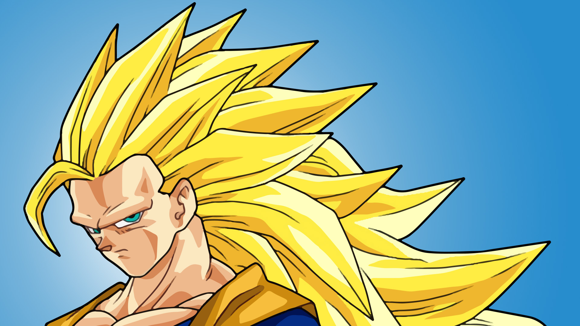 has anyone ever thought that super saiyan hair looks a bit like those wedge...