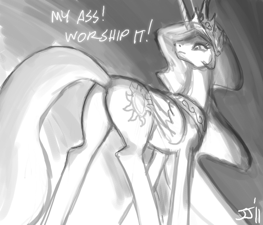 Princess ass worship