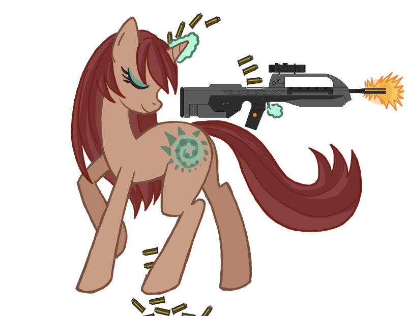kitsu_pony_and_her_battle_rifle_by_rapto