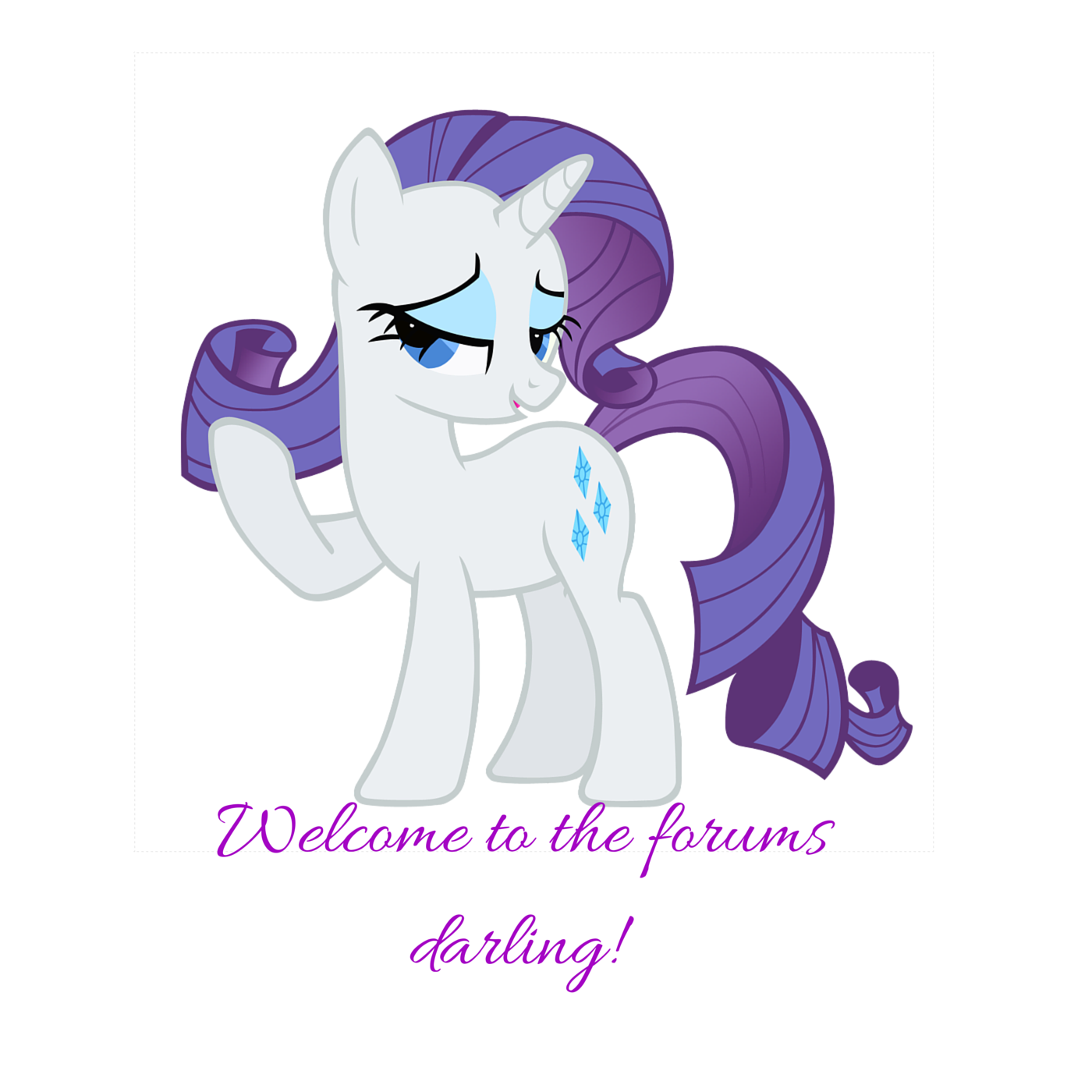 mlp_forums_rarity_greeting_by_cplover4ev