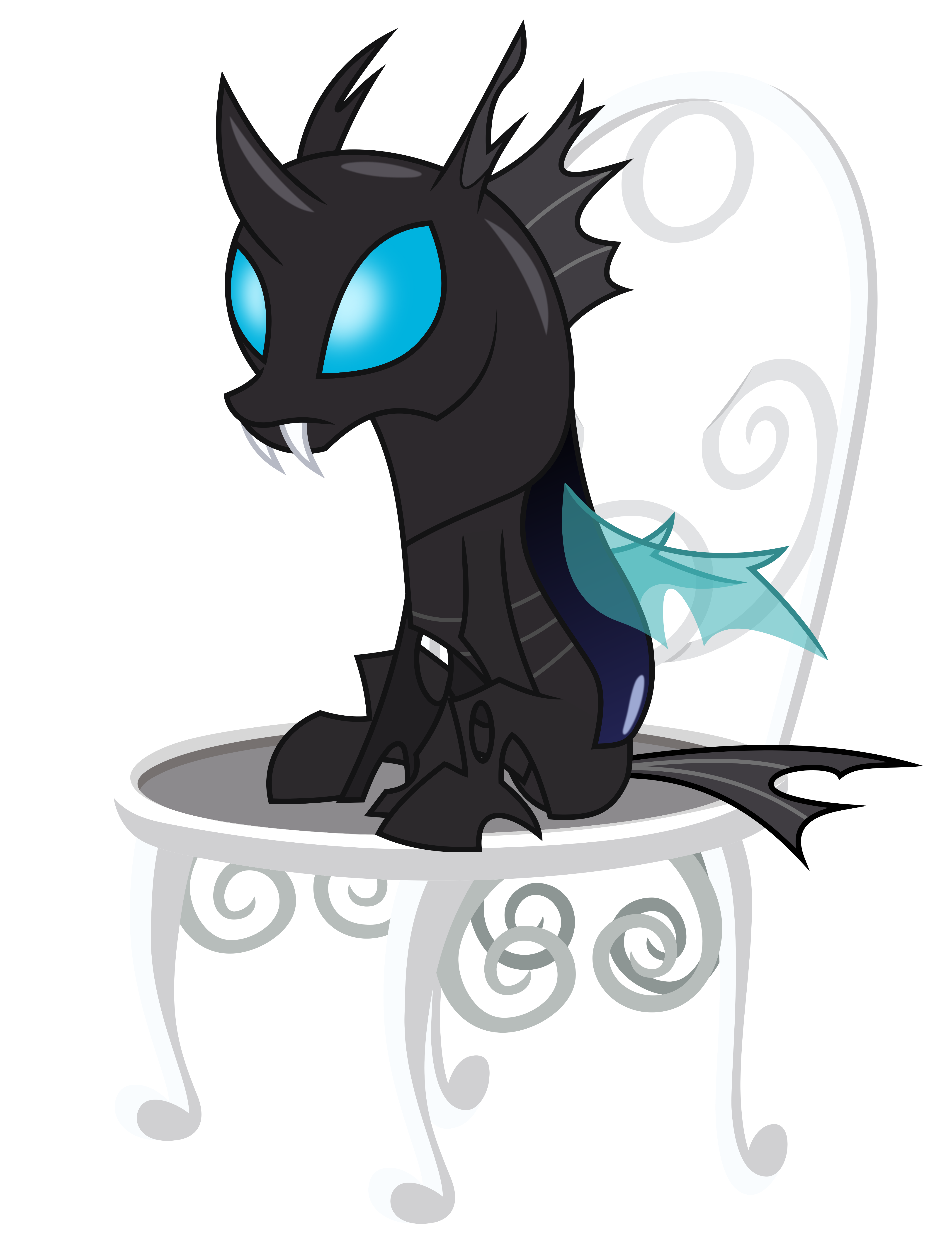 _s5_e9__changeling_with_chair_by_ponyhd-