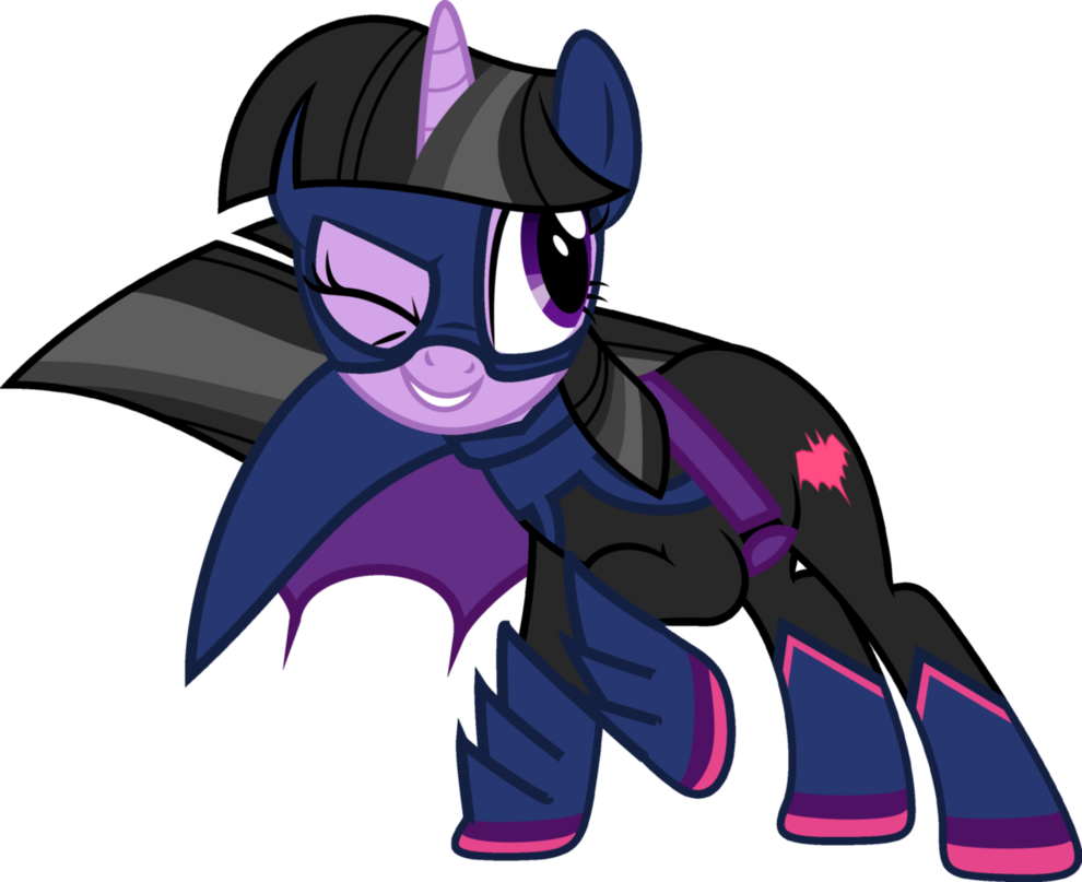 twilight_sparkle___batmare_s_new_look_by